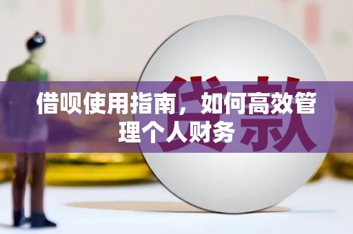 余姚借呗使用指南，如何高效管理个人财务