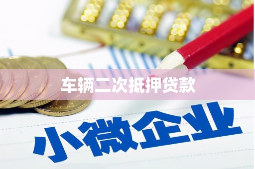 余姚车辆二次抵押贷款