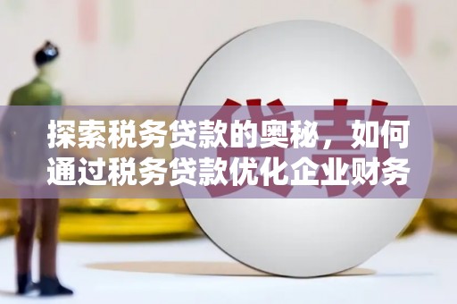 余姚探索税务贷款的奥秘，如何通过税务贷款优化企业财务