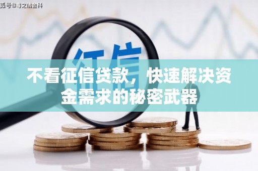 余姚不看征信贷款，快速解决资金需求的秘密武器