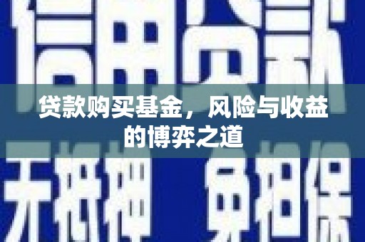 余姚贷款购买基金，风险与收益的博弈之道